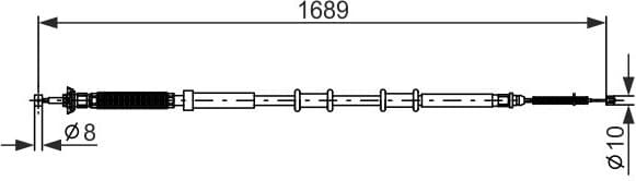 Cable Pull, parking brake 1987477975 - image 6