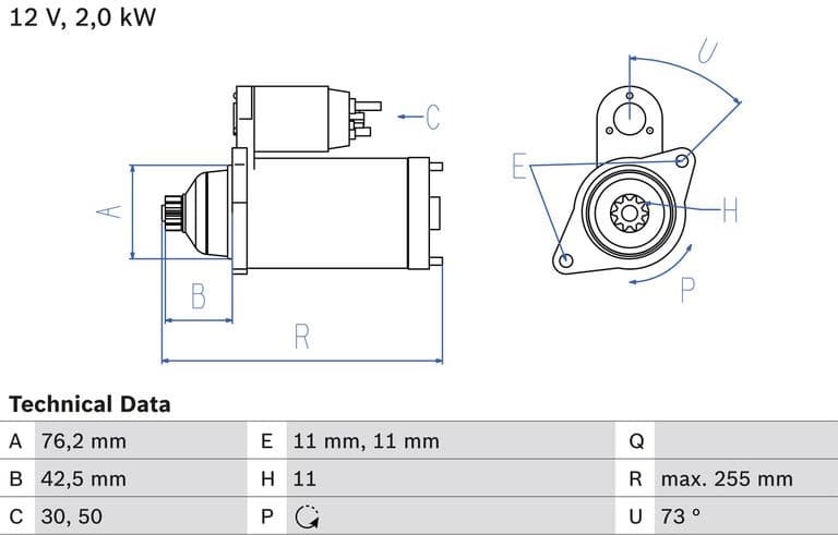 Starter 0986024360 - image 2