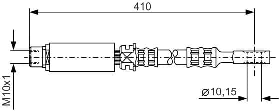 Brake Hose 1987476805 - image 2