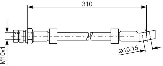 Brake Hose 1 987 476 464 - image 4