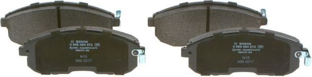 Brake Pad Set, disc brake 0986494572 - image 10