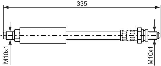Brake Hose 1 987 476 627 - image 6