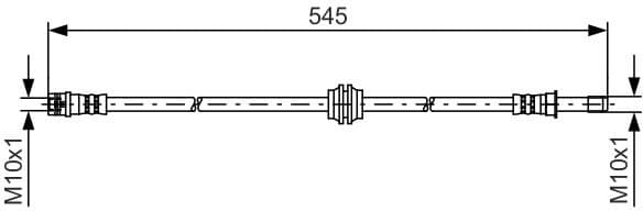 Brake Hose 1987481454 - image 2