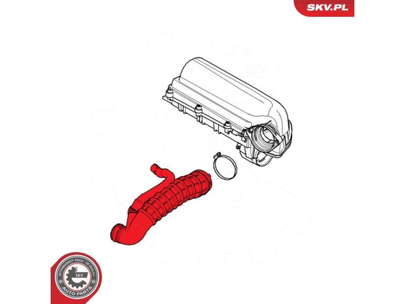 Radiator Hose 54SKV808 - image 7