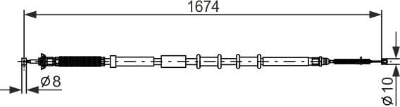 Cable Pull, parking brake 1987477976 - image 6