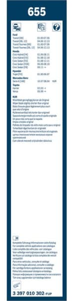 Wiper Blade Twin 3397010302 - image 7