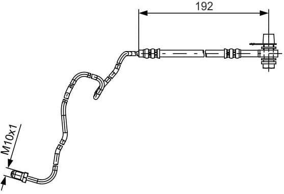 Brake Hose 1 987 481 536 - image 9