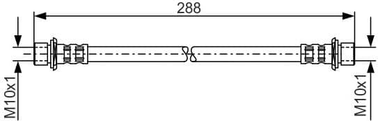 Brake Hose 1 987 481 129 - image 9
