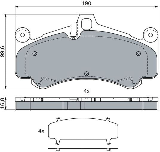 Brake Pad Set, disc brake 0 986 424 067 - image 14