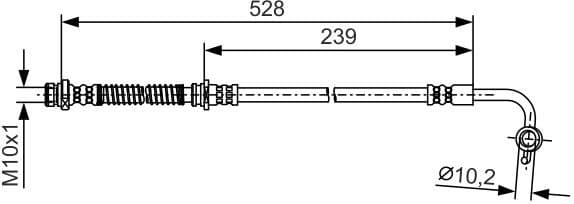 Brake Hose 1 987 481 B27 - image 10