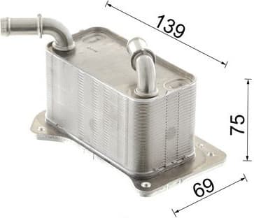 Oil Cooler, engine oil BEHR *** PREMIUM LINE *** CLC 323 000P - image 11