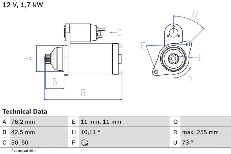 Starter 0986020280 - image 2