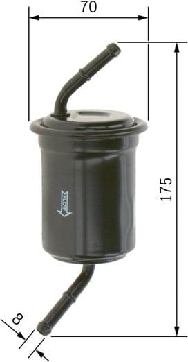 Fuel Filter 0986450108 - image 10