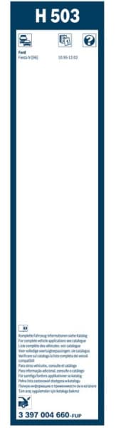 Wiper Blade Rear 3 397 004 660 - image 9