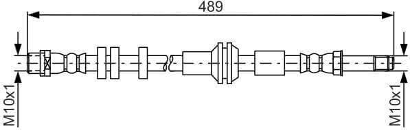 Brake Hose 1 987 481 691 - image 2
