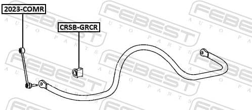Mounting, stabiliser bar CRSB-GRCR - image 2