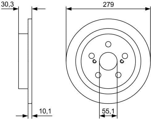 Brake Disc 0986479D35 - image 10