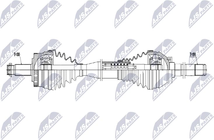 Drive Shaft NPW-LR-045