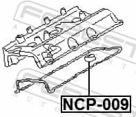 Seal Ring, spark plug shaft NCP-009 - image 2