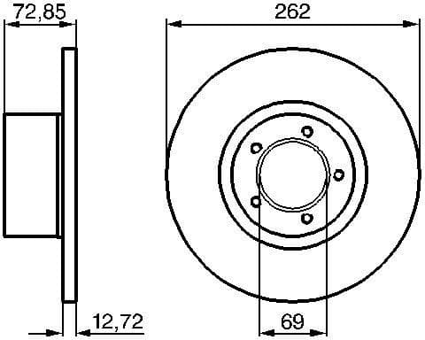 Brake Disc 0986478077 - image 6