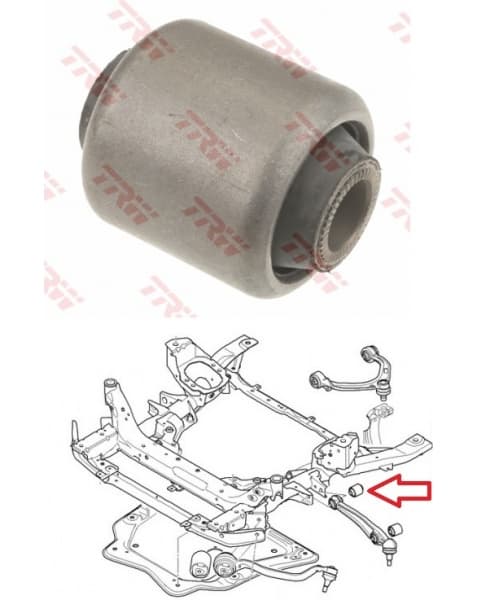 Silentblock front axle JBU191 - image 3