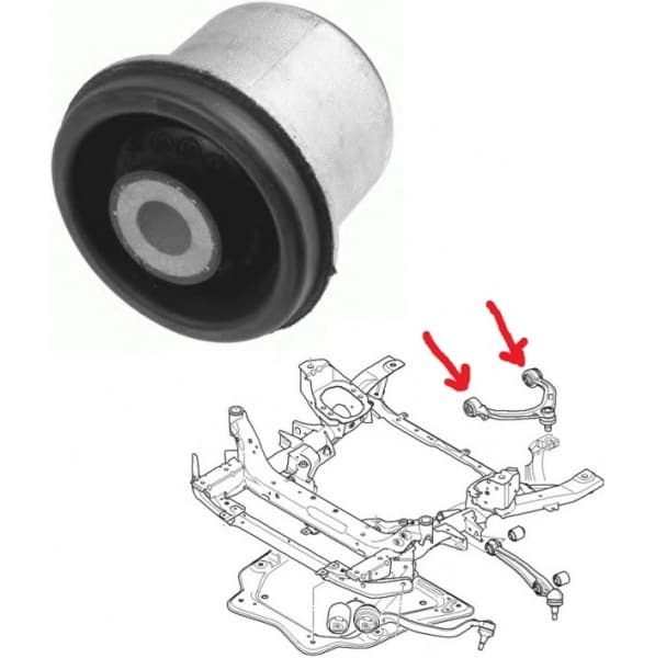 Silentblock front axle 33840 01