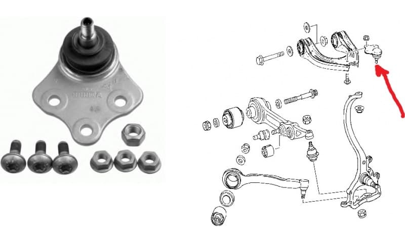 Joint, suspension 30933 01