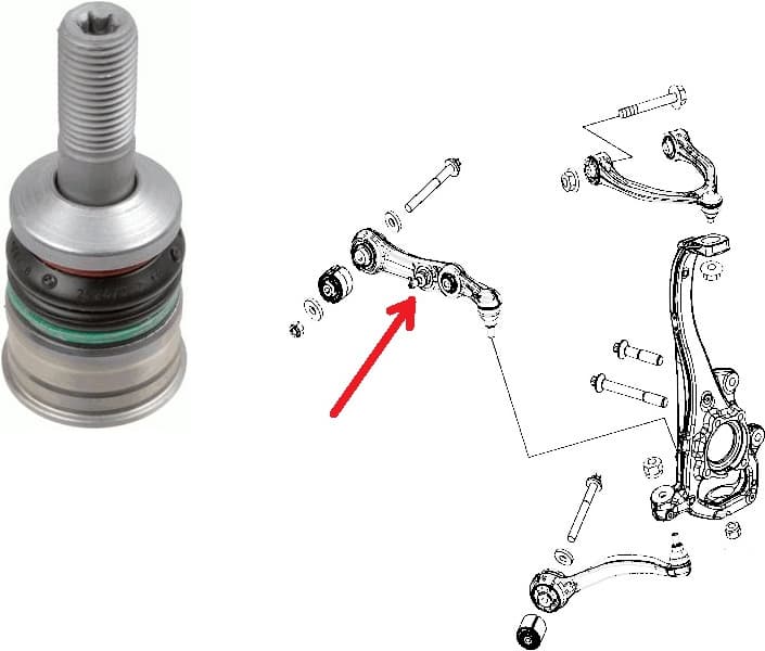Joint, suspension 38644 01