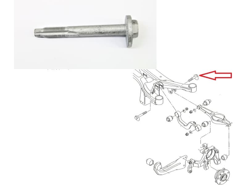 Bolt eccentric WHT000228