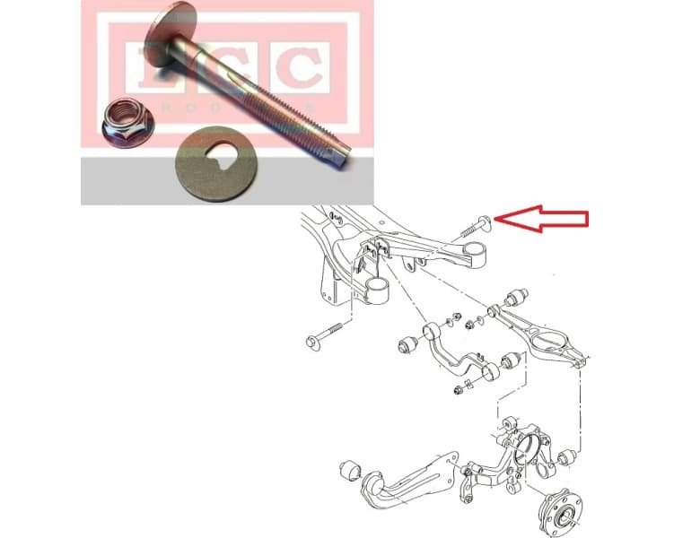 Bolt eccentric LCC5209