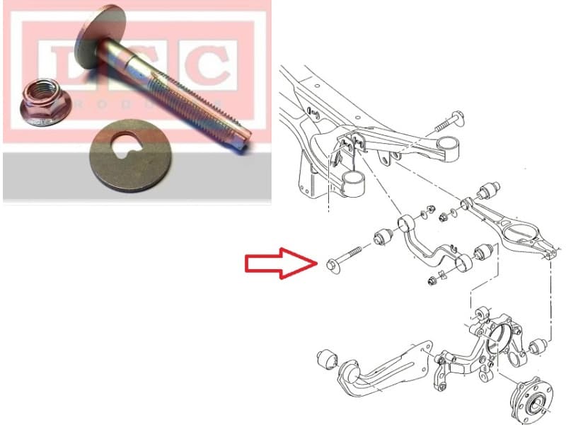 Bolt eccentric LCC5208