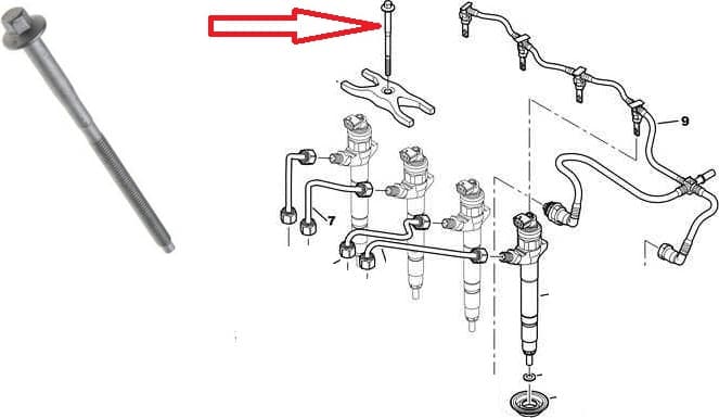 Bolt injector fitting 1610369580