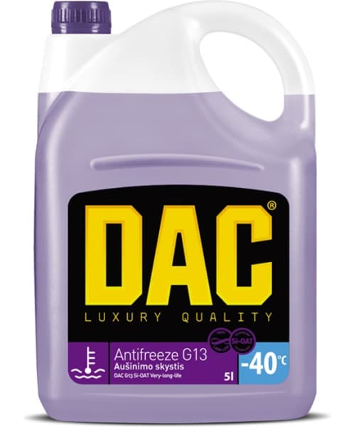 Aušinimo skystis DAC -40C G13 5L  - 293181 (DAC) - Autoera