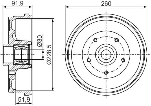 Brake Drum 0986477283 - image 10
