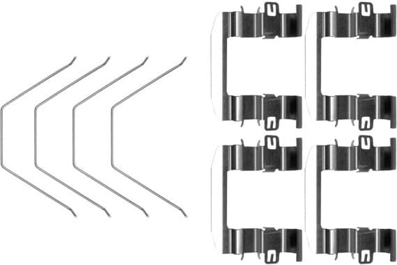 Accessory Kit, disc brake pad 82549400