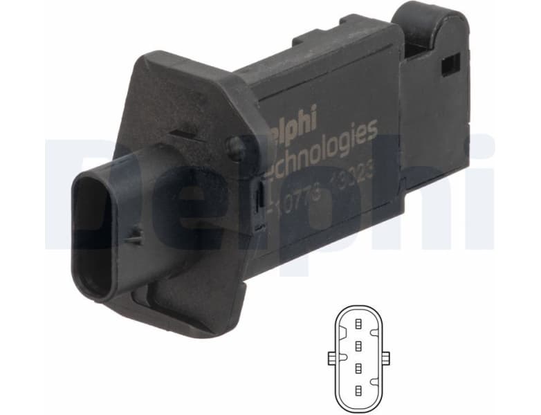 Mass Air Flow Sensor AF10773-12B1