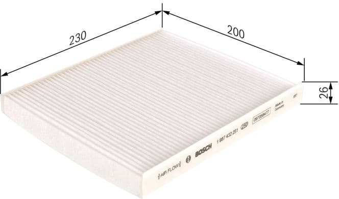 Filter, cabin air 1987432251 - image 10