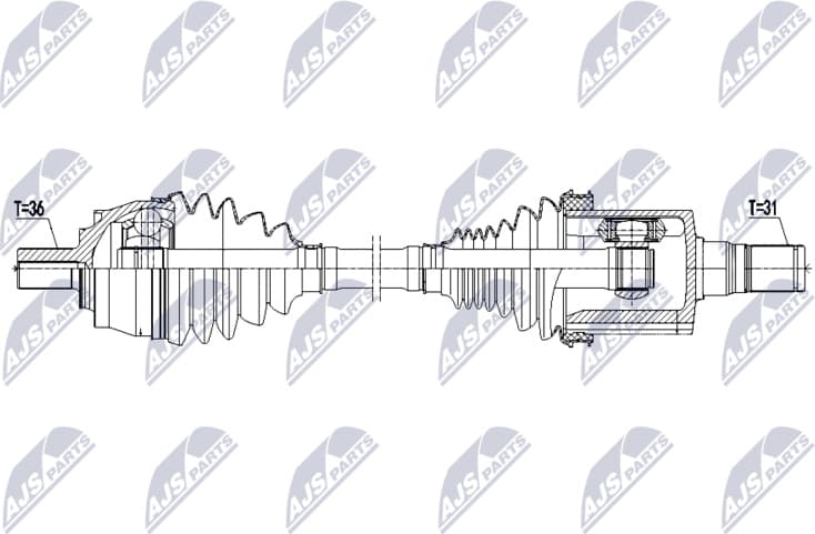 Drive Shaft NPW-VV-158