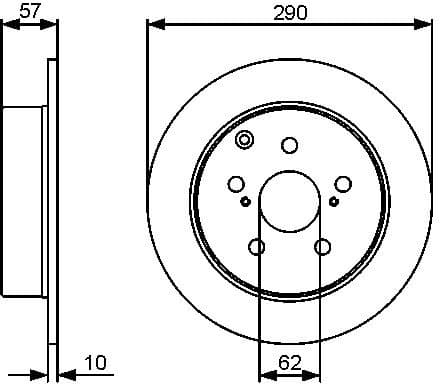 Brake Disc 0986479448 - image 6