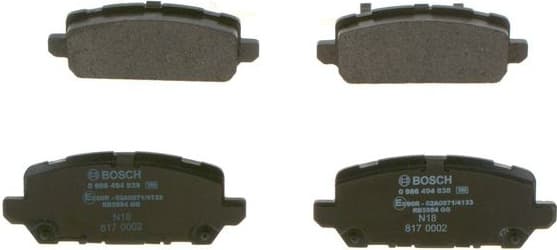 Brake Pad Set, disc brake 0986494838 - image 10