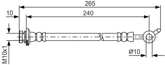 Brake Hose 1987481570 - image 7