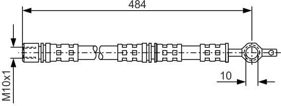 Brake Hose 1987476551 - image 2