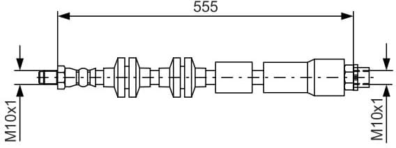 Brake Hose 1987481569 - image 2