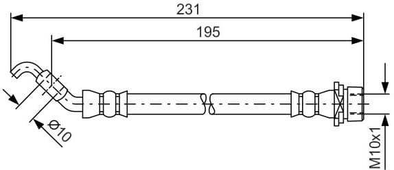 Brake Hose 1987481562 - image 6