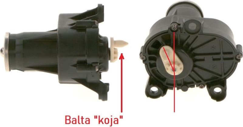 Swirl flap control actuator, intake manifold 0280751013