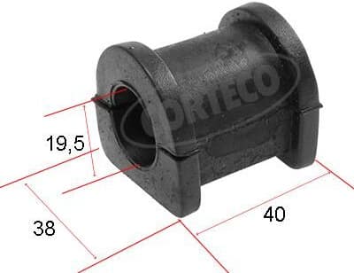 Mounting, stabiliser bar 80000510 - image 2