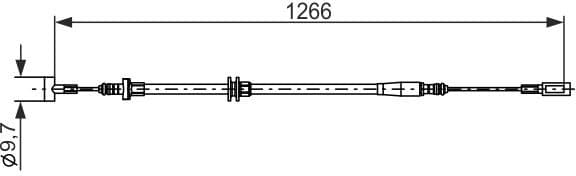 Cable Pull, parking brake 1987482894 - image 9