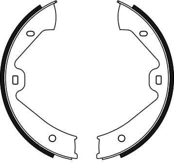Brake Shoe Set, parking brake 0986487755 - image 6