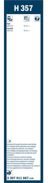 Wiper Blade Rear 3397011667 - image 7