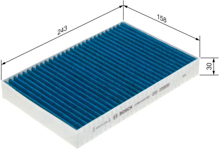 Filter, cabin air FILTER+pro 0 986 628 592 - image 10